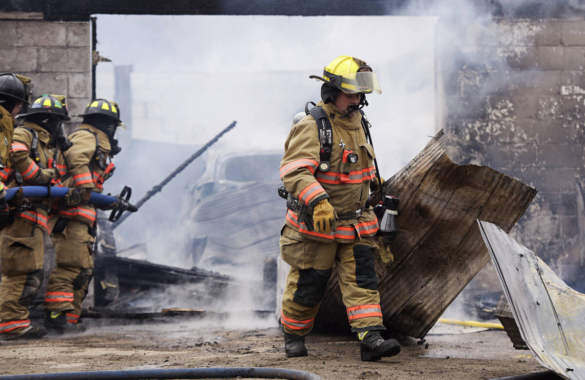 Fire Destroys Auto Body Shop